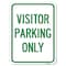 Signmission Parking Reserved Visitor Parking Heavy-Gauge Alum Rust Proof Parking, 18" x 24", A-1824-23376 A-1824-23376 - alternate 1